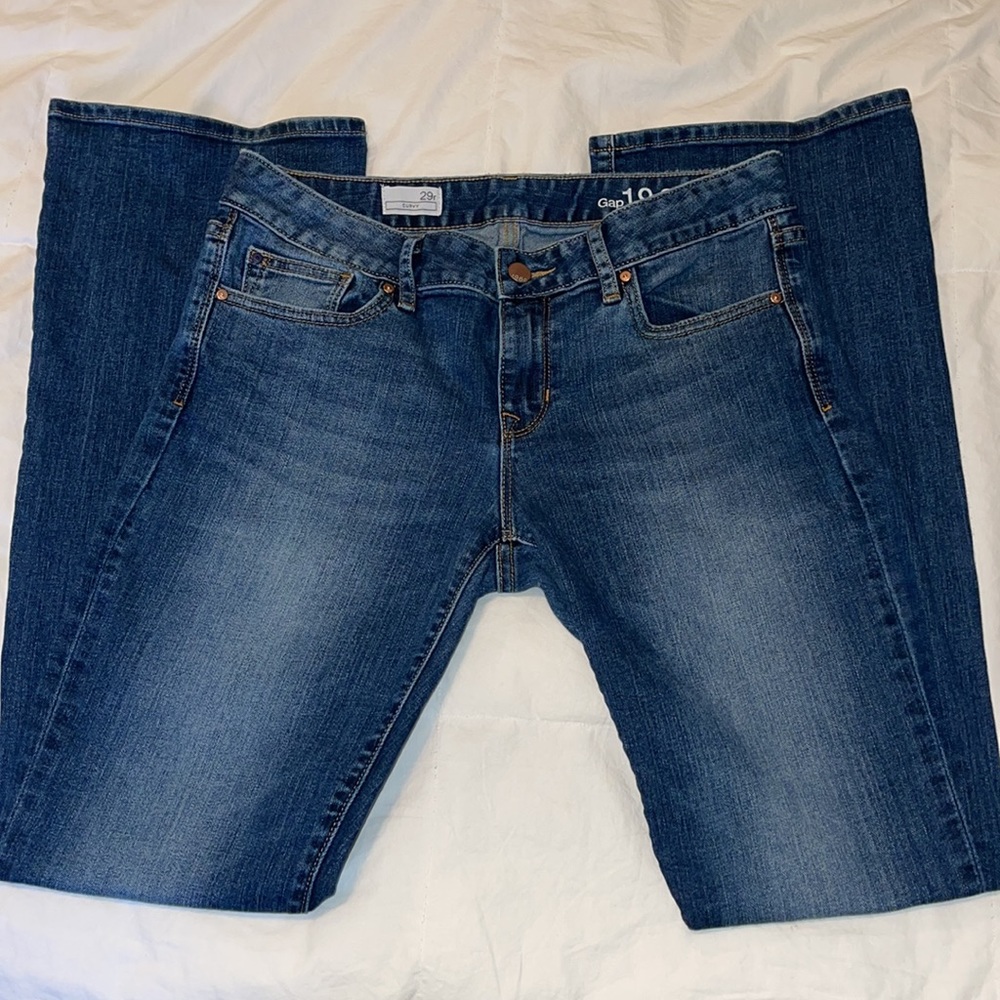 Gap Curvy Bootcut Jeans Medium Wash Size 29r